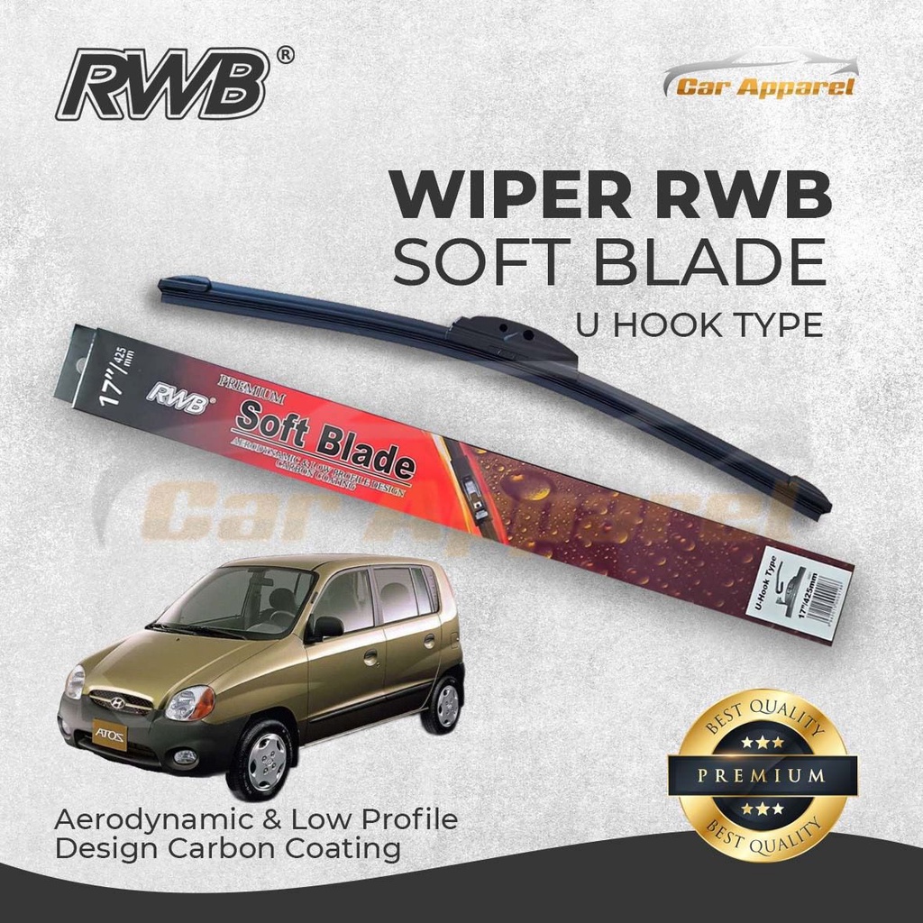 Wiper RWB Soft Hyundai Atoz Prime 2000-2003 Hybrid / Windshield Atoz