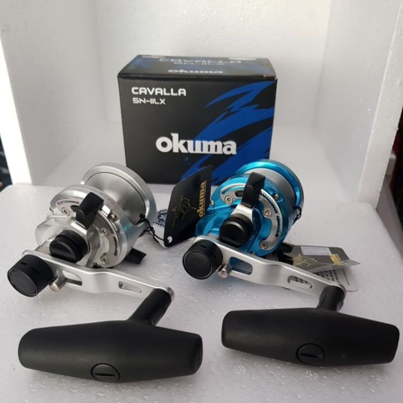REEL OH OKUMA CAVALLA 5N-IILX (handle kiri)