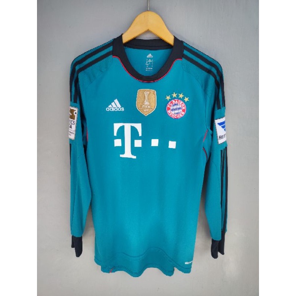 Original Jersey Bayern Munchen 2013-14 GK Goalkeeper Kit Second Used