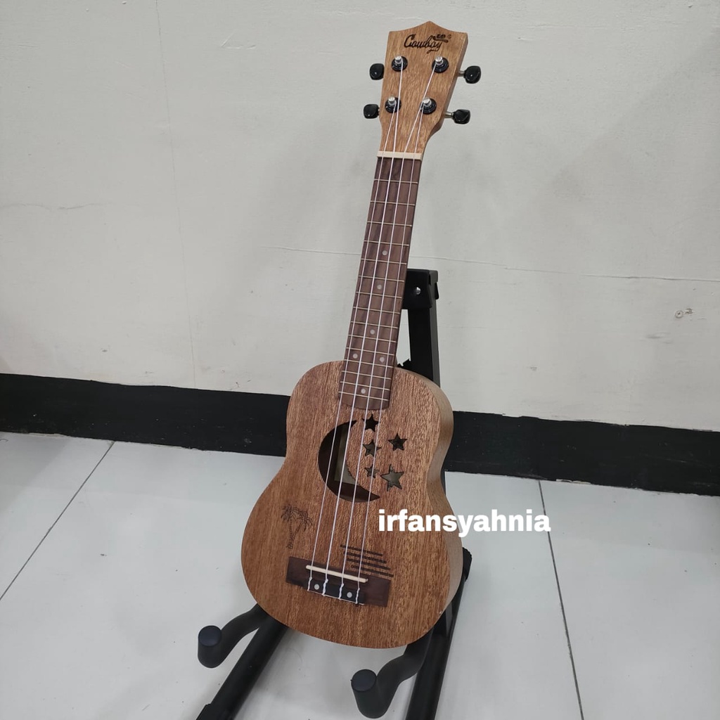 Ukulele cowboy Soprano sopran 21&quot; original cowboy karakter premium