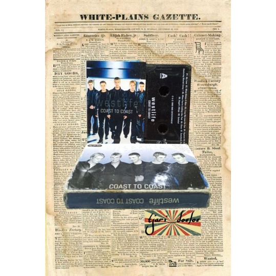 kaset pita kaset lawas vintage Elvis Presley Walkman Tape Westlife Texas