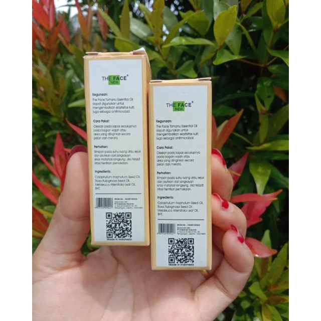 TAMANU OIL THE FACE ESENSIAL BPOM