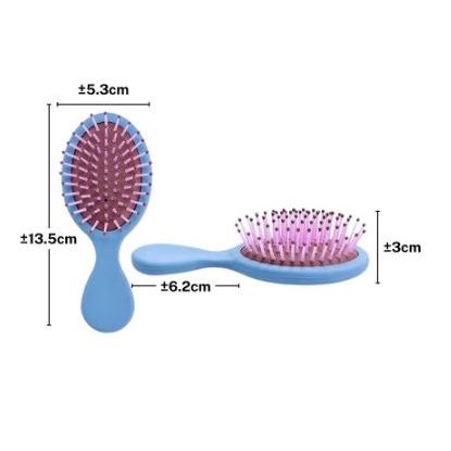 Sisir Rambut Anak &amp; Dewasa Anti Kusut Peralatan Grooming Sisir Pijat Kepala Anti Rontok / Mini Hair Brush Comb Airbag Wet Brush Lebar Travel Size Kecil [MF]