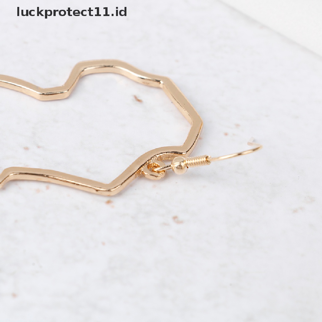 /Fashion Hot// Fashion// Lucu Paduan Peta Afrika Etnik Afrocentric Tribal Hook Drop Earrings Hadiah.