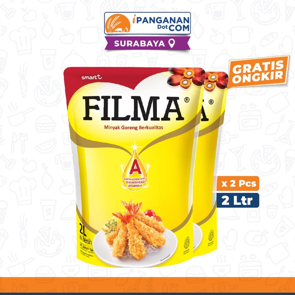 

[BAYAR DITEMPAT] Minyak Goreng Filma 2 L x 2 Pack [Gratis Ongkir] - SBY