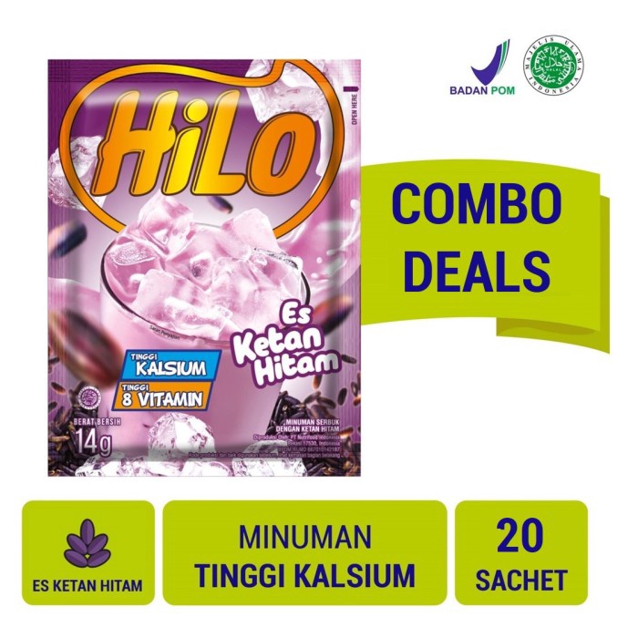 

Twin Pack: HiLo Es Ketan Hitam (10 Sch)
