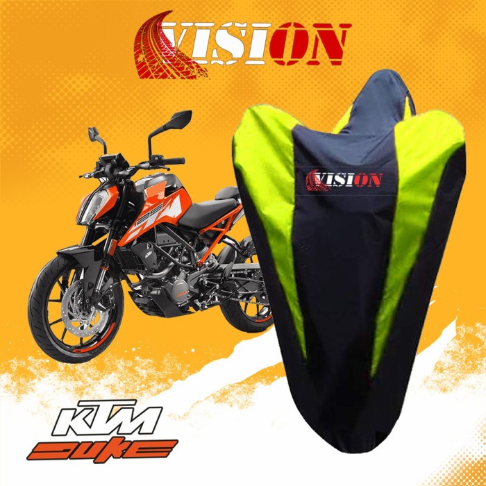 COVER MOTOR ,SARUNG MOTOR VISION KTM DUKE 200CC - 250 CC WATERPROOF
