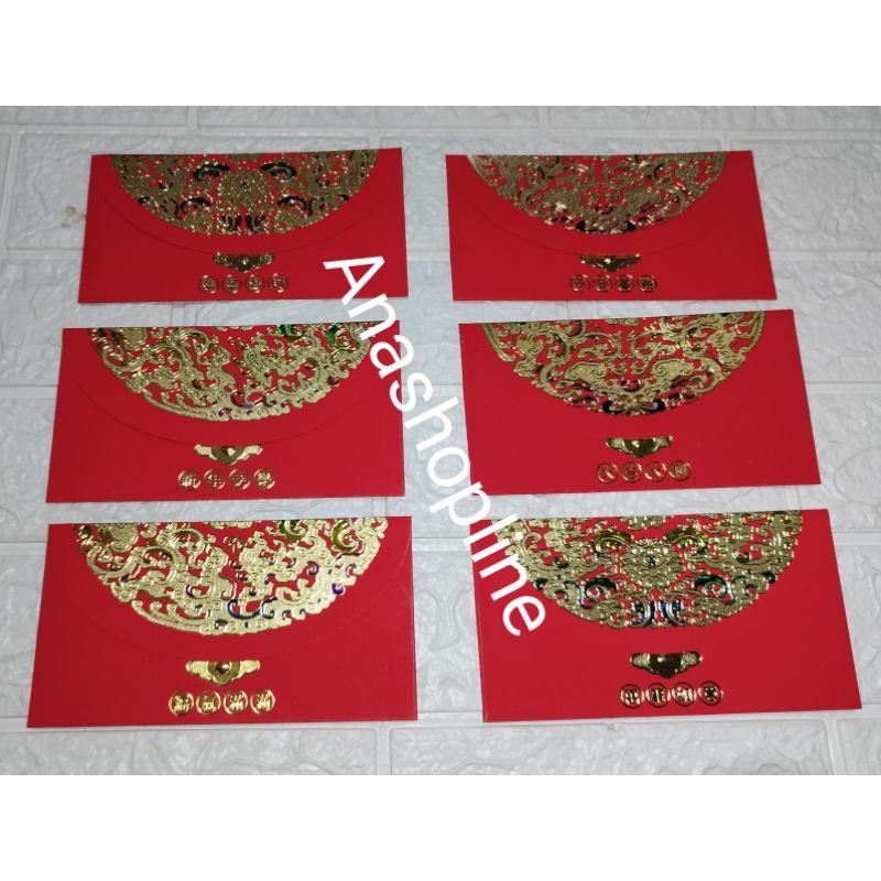 

Amplop Angpao Panjang motif renda