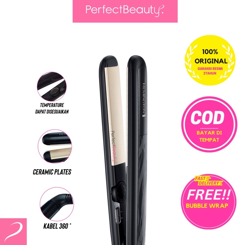 Remington Ceramic Straight 230 - S3500 [✓Garansi 24 Bulan ✓100% Ori]