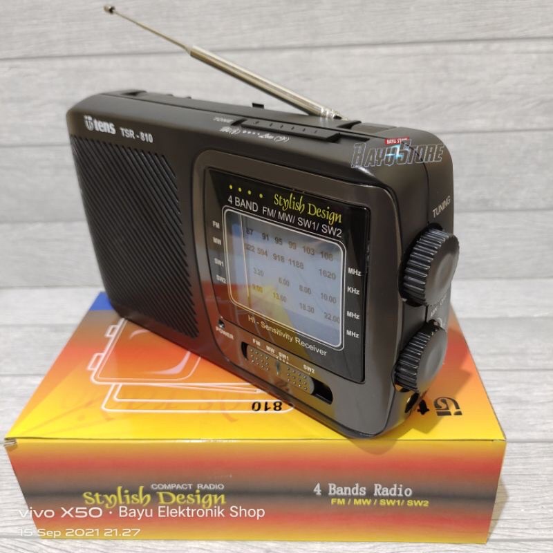 COD Radio TEnS TSR 810-820 Radio Cas portable
