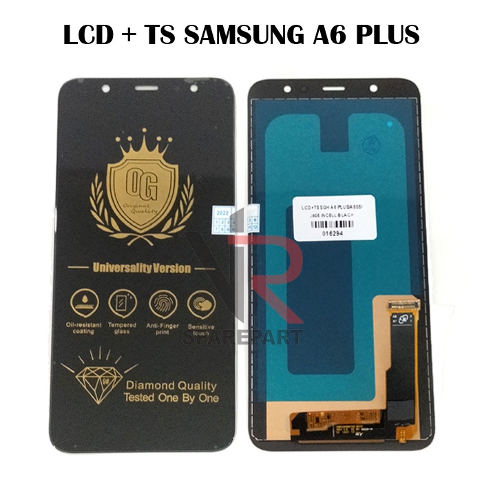 LCD SAMSUNG A6 PLUS / A605 FULLSET TOUCHSCREEN