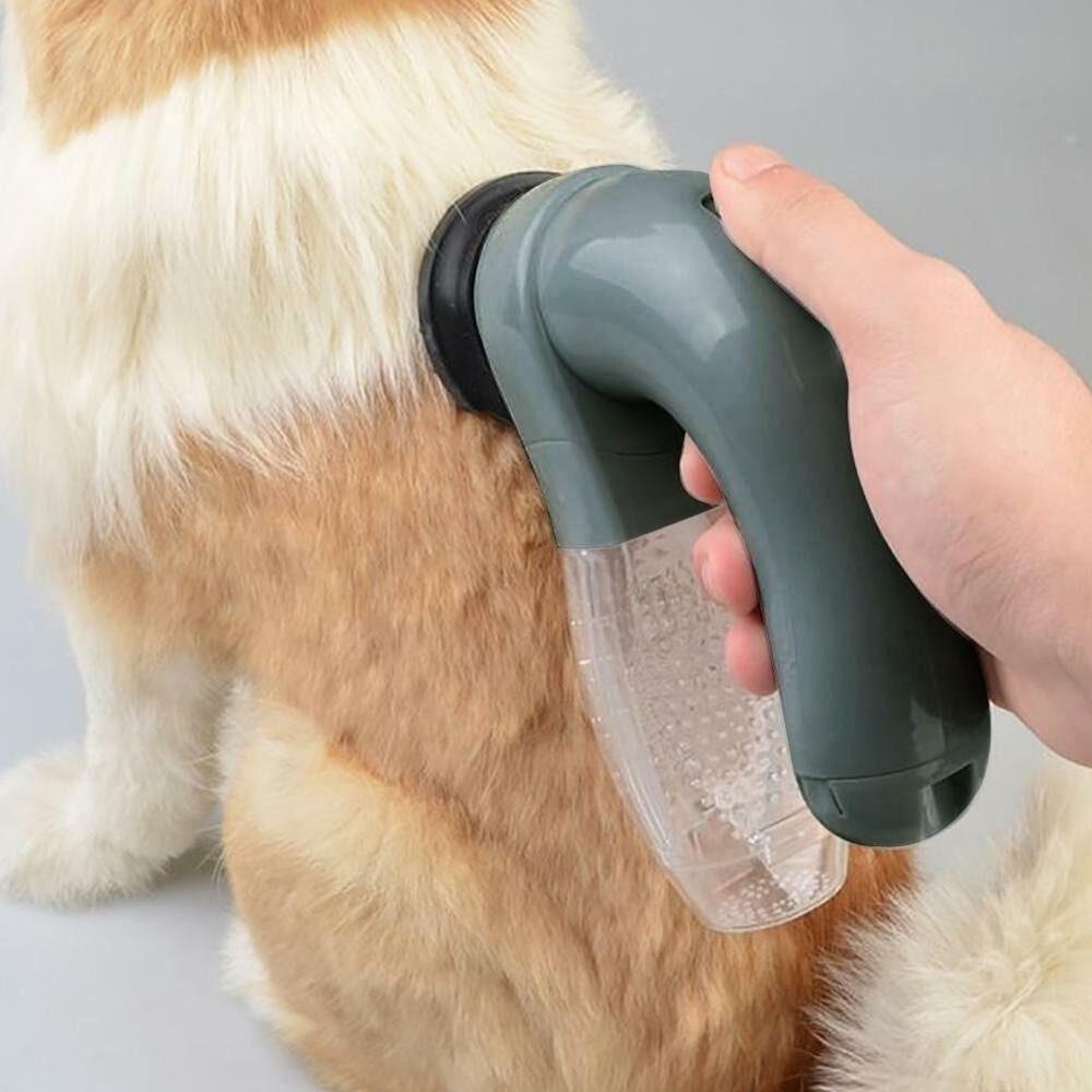 Solighter Elektrik Pet Hair Aspirator Alat Kecantikan Pets Aksesoris Trimmer Sisir Perangkat Hisap