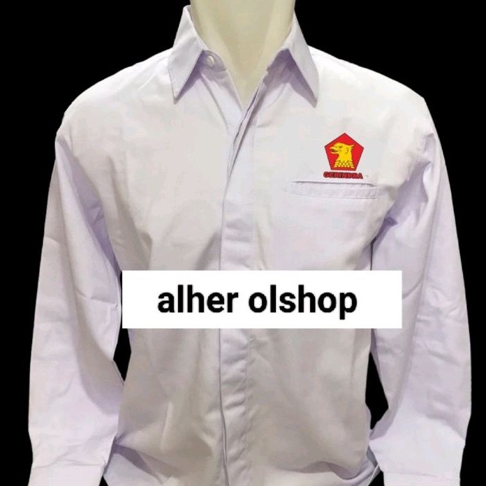 kemeja Gerindra baju Gerindra seragam Gerindra pdh Gerindra kemeja partai Gerindra baju partai Gerin