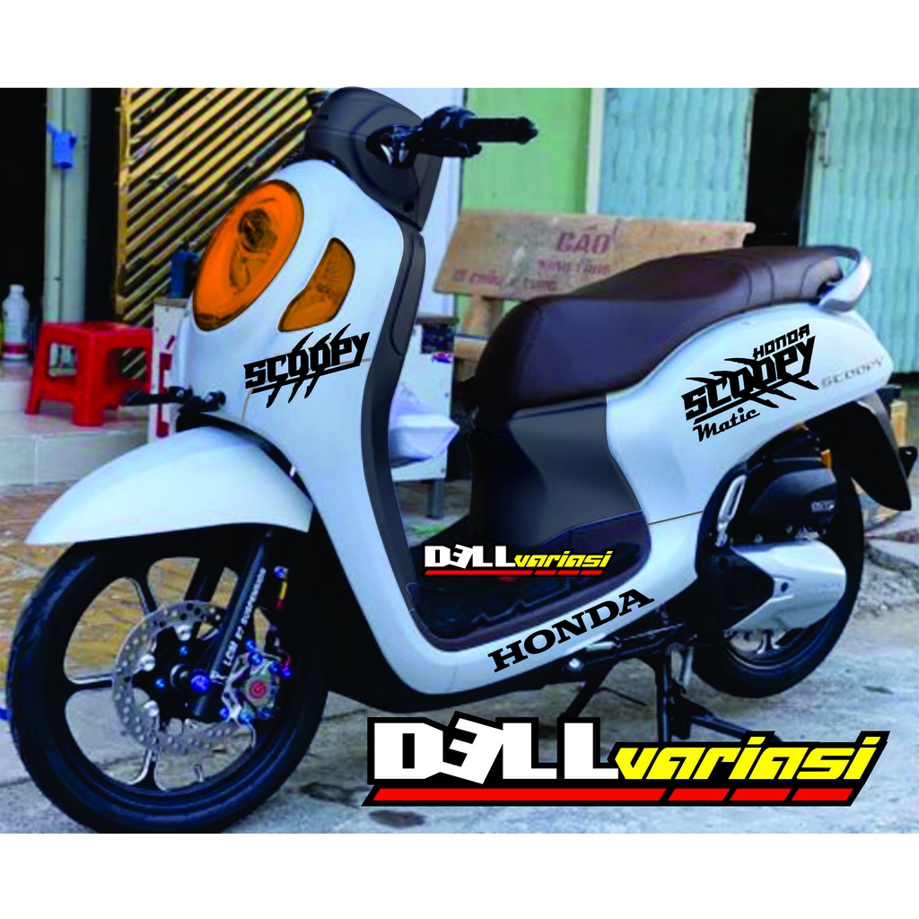 CUTTING SCOOPY ABSRAK CAKAR STICKER CUTTING SCOOPY NEW DESIGN STIKER SCOOPY STRIPING SCOOPY