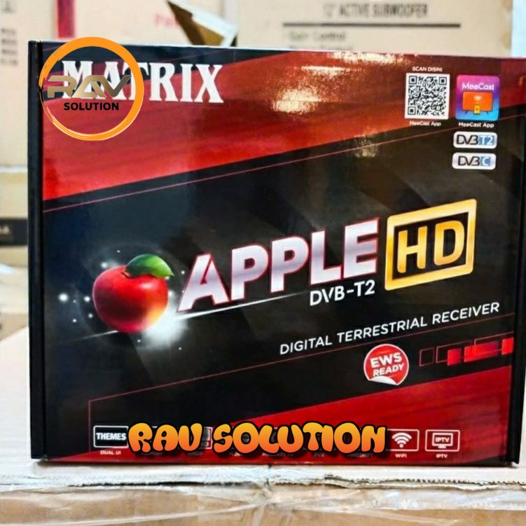 Set Top Box Matrik Apple Dvb T2 Tv Digital Terbaru Update SW TERBARU