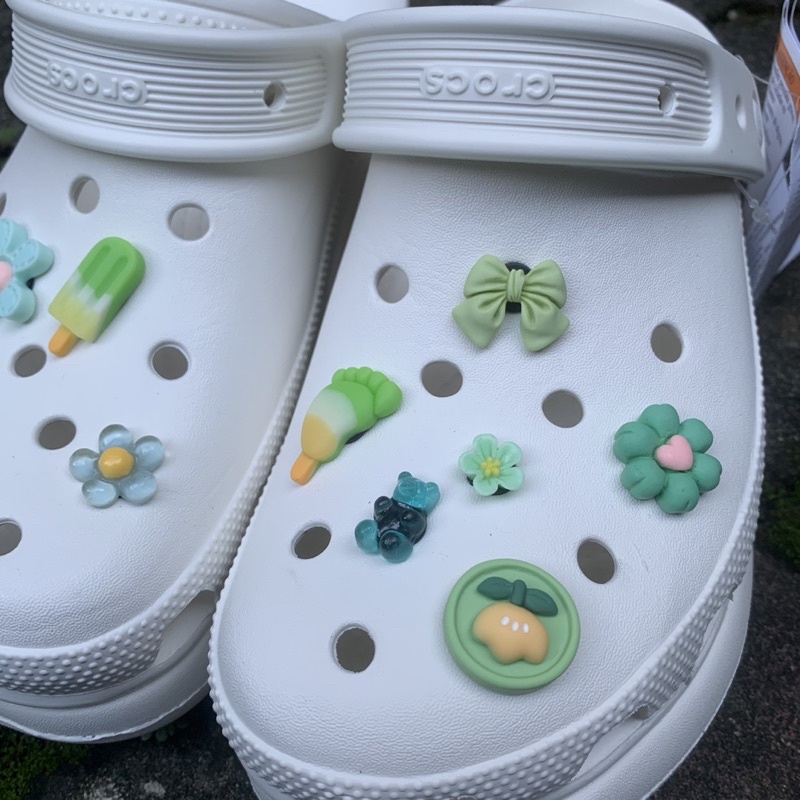Jual Jibbitz ROCSBBITZ Crocs Aksesoris Hiasan Sandal crocs Green