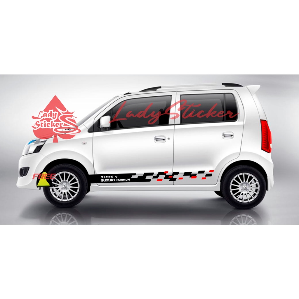 new sticker mobil karimun sticker stiker mobil suzuki karimun terbaru