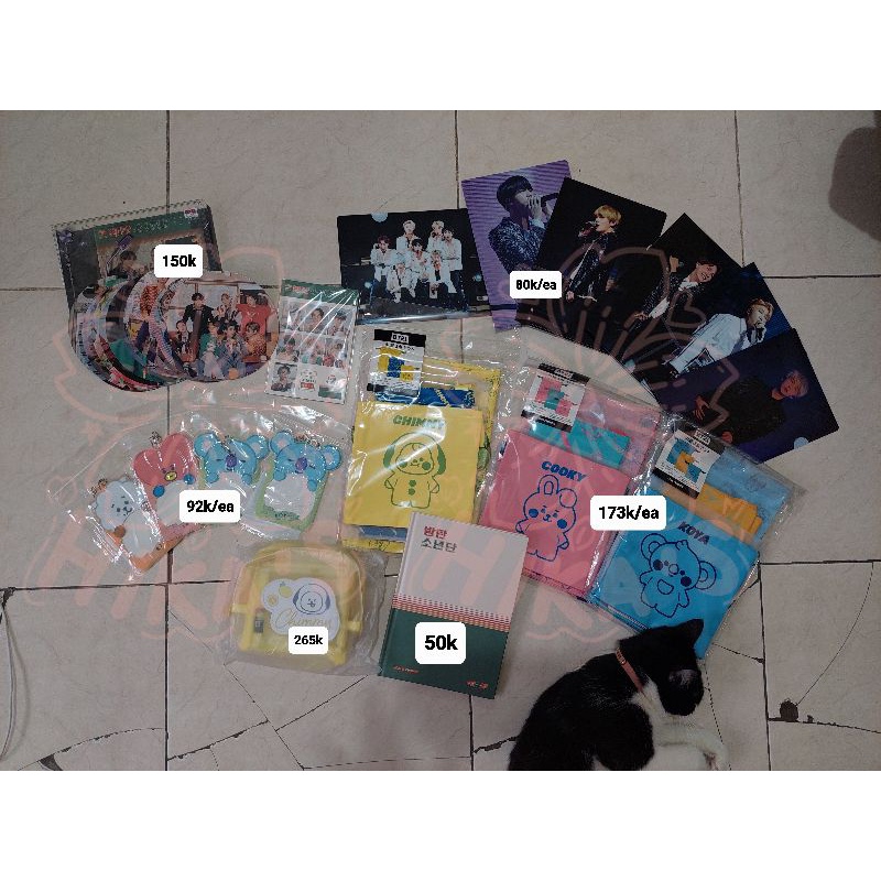 BTS BT21 Merch stuff