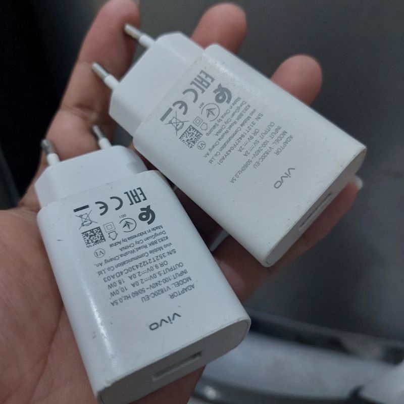 Kepala Vivo 18w Ori  bekas bawaan hp