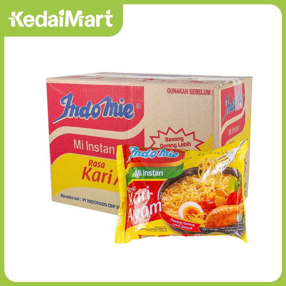 

Indomie Rasa Kari Ayam 1 Karton