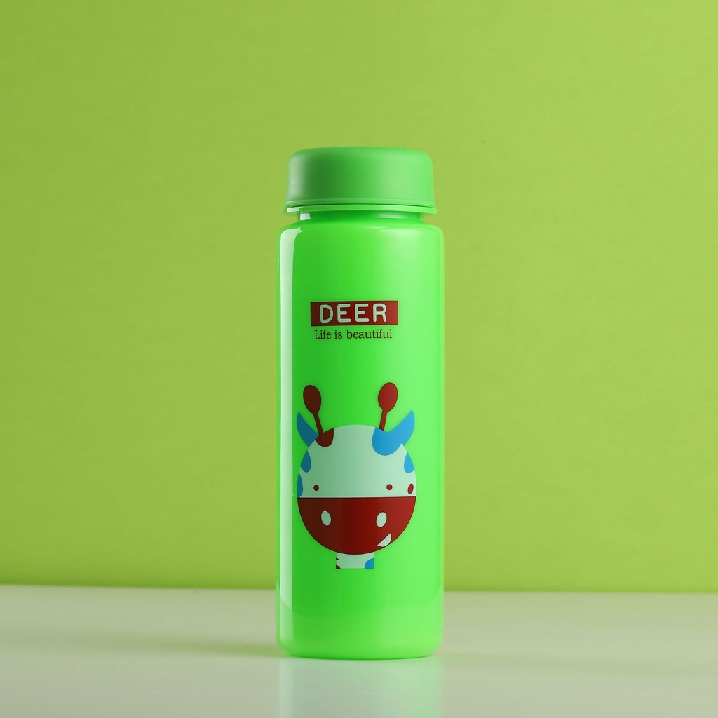 Botol Minum Karakter Hewan Animal 500 ML Bahan Plastik BPA Free
