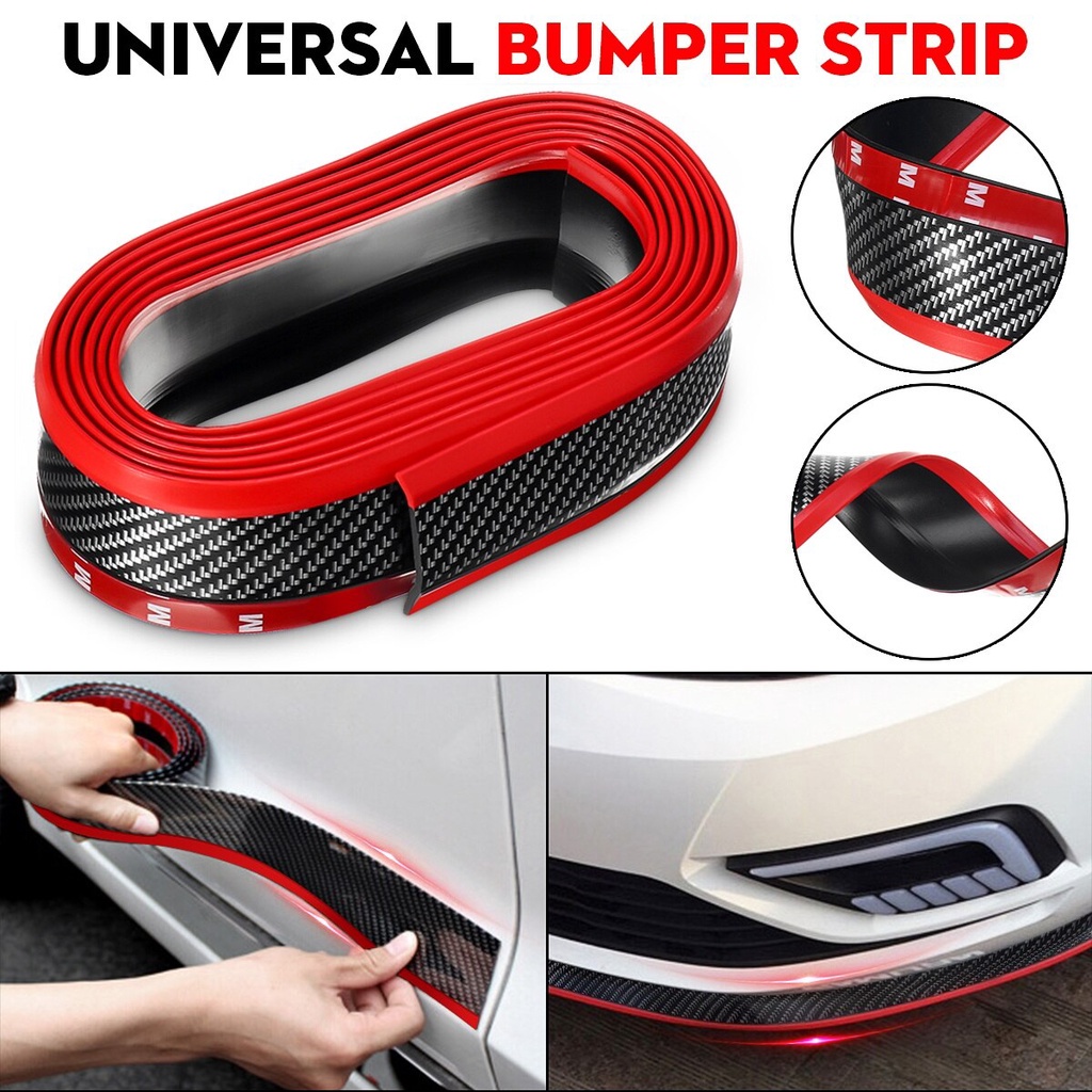 Lips Bumper Samurai Merah Biru Putih List Skirt Samurai Universal Karet Lips Lis SAMURAI Car Skirt