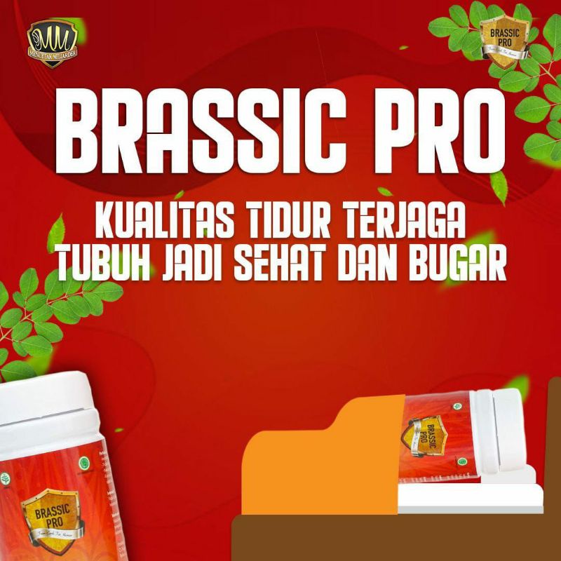 Brassic Pro 100% Original isi 40 Kapsul