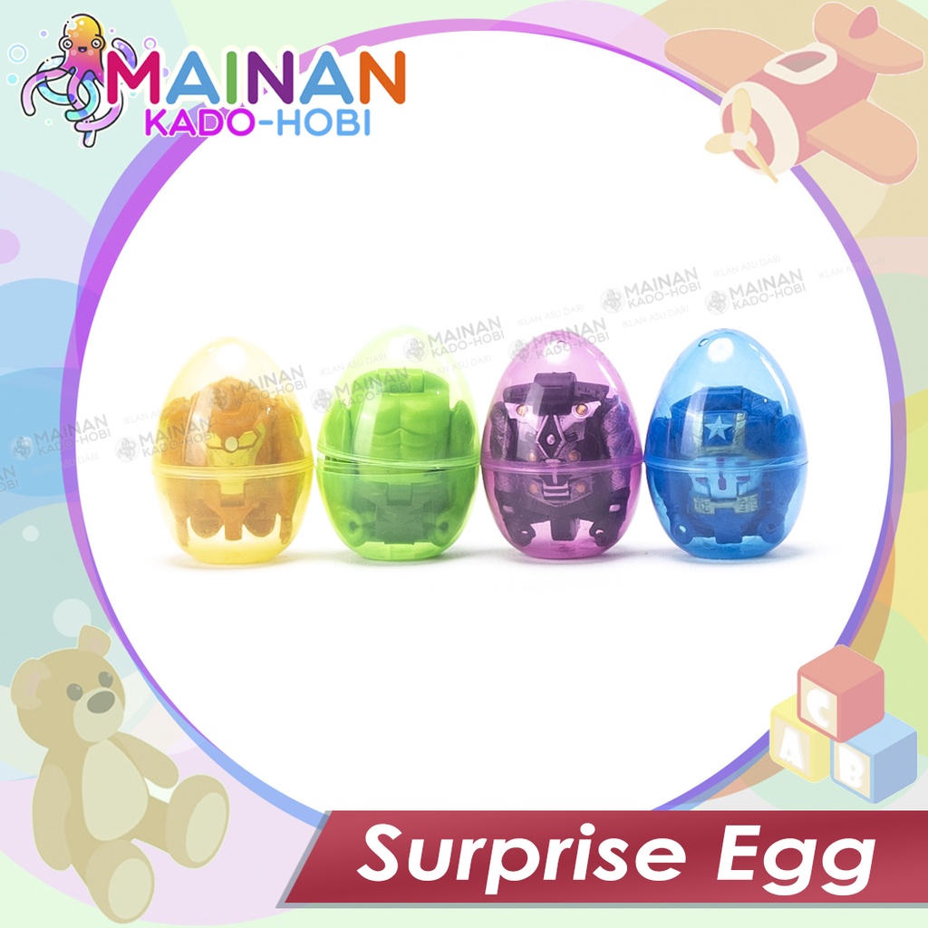 MAINAN ANAK BIRTHDAY GIFT SURPRISE EGG ACTION FIGURE SUPERHERO AVENGERS