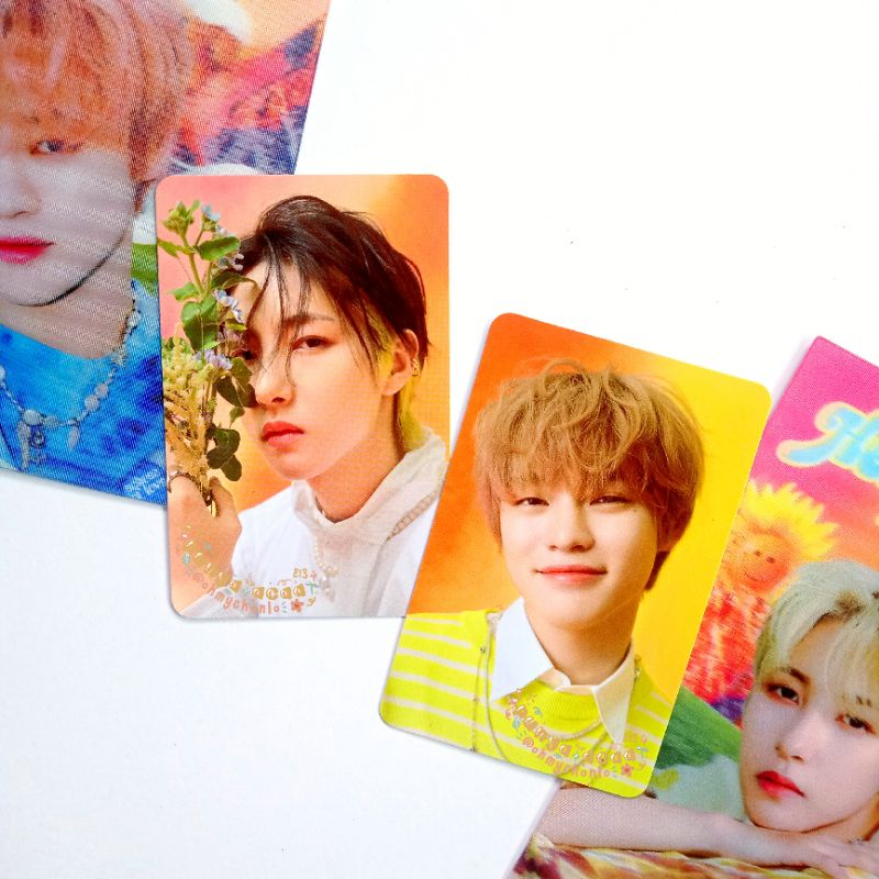 chenle 3d lenticular hello future / lelenti pair renjun 3d lenticular hello future