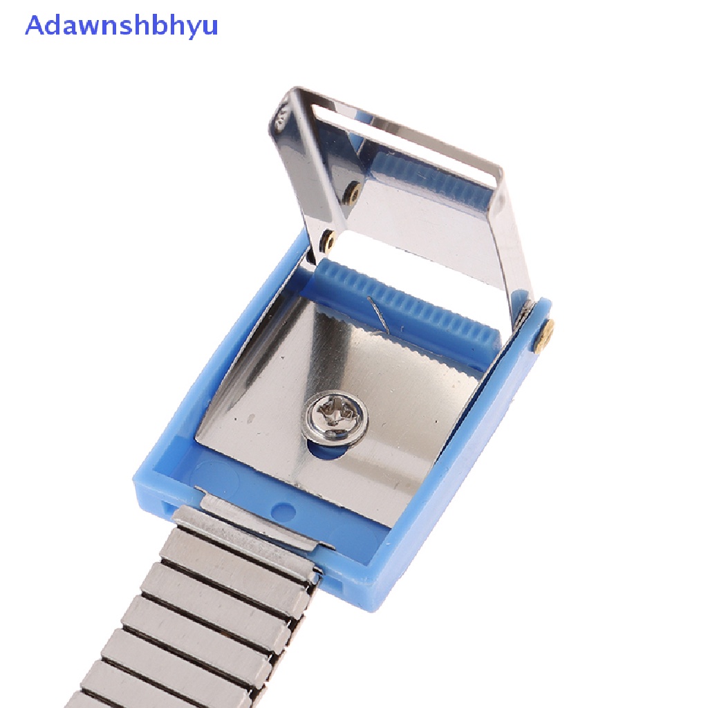 Adhyu Metal Anti Static Wrist Band Strap Wireless Adjustable Esd Pulse Tanpa Kabel Band ID