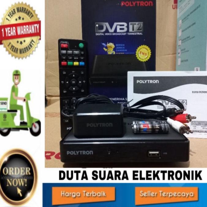 STB Set Top Box Polytron PDV 620T2 PDV620T2 620 T2 DVB Digital FHD
