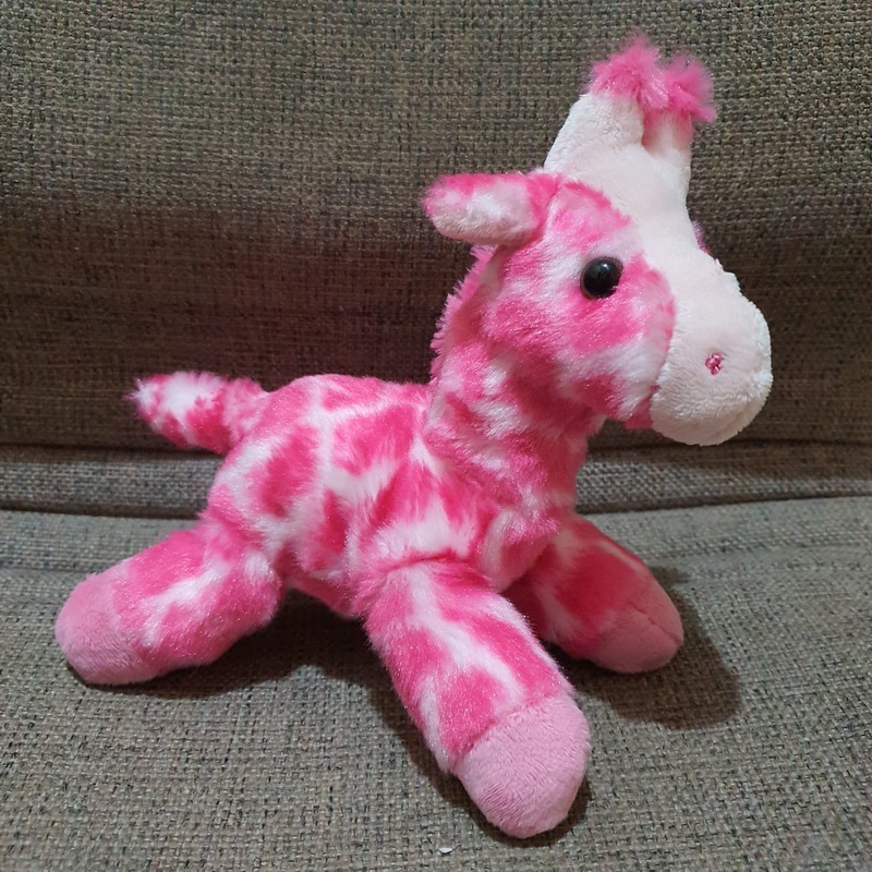 Boneka Jerapah Pink Giraffe Doll