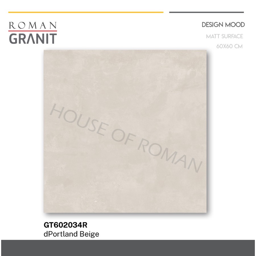 ROMANGRANIT DPORTLAND BEIGE 60X60 GT602034R (ROMAN GRANIT)
