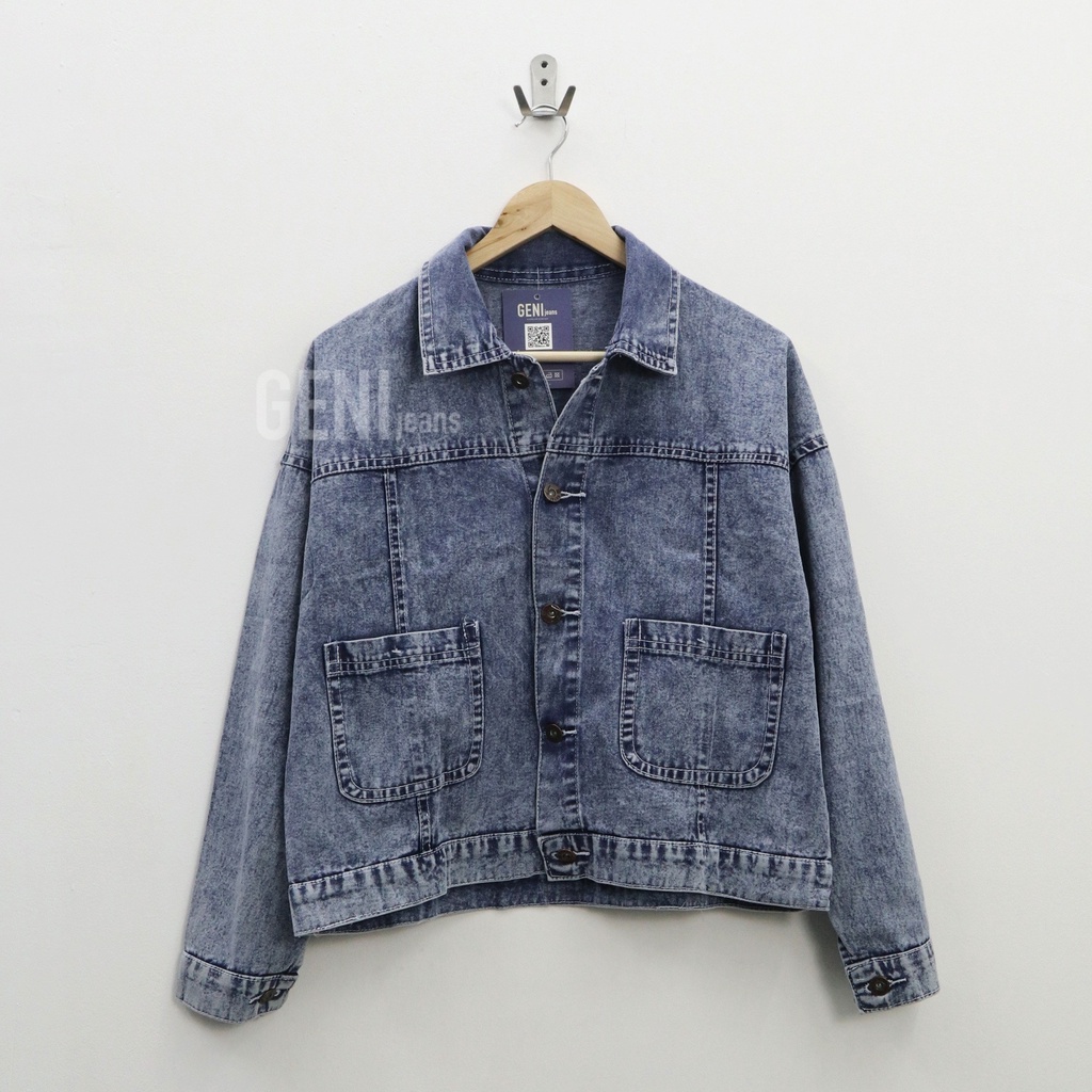 Hoobear jacket jeans wanita by Genijeans