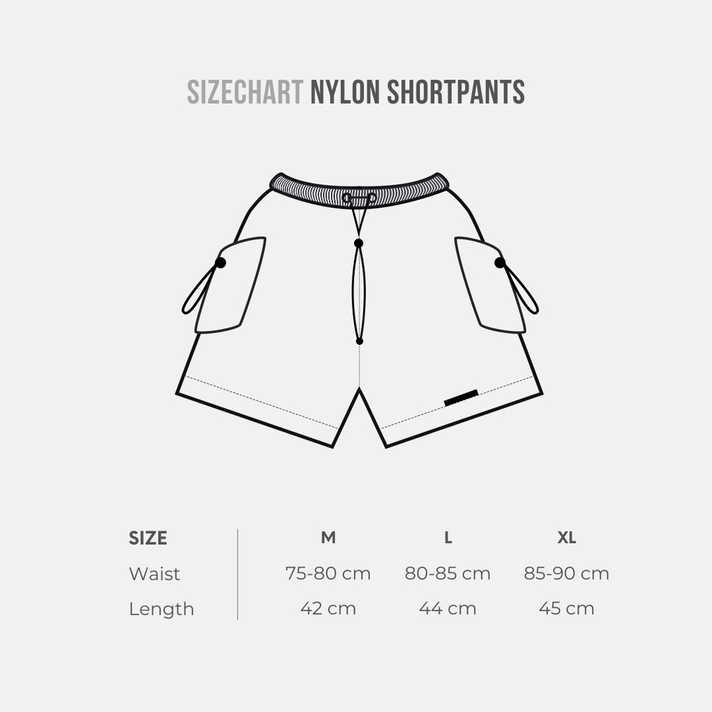 JAVAJONES Nylon Shortpants Yuta | Celana Pendek Pria Wanita