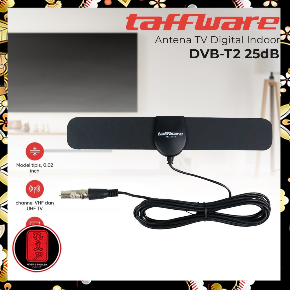 ANTENA TV DIGITAL INDOOR dengan Amplifier Signal Booster / Tidak Signal Booster / varian terlengkap / antena tv digital indoor super jernih / antena tv digital indoor booster /  antena tv tabung indoor