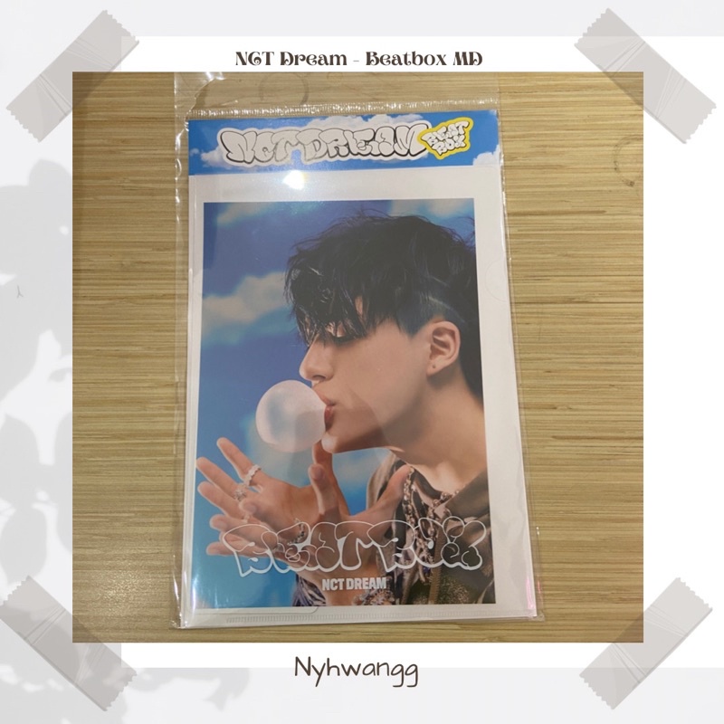 NCT DREAM - OFFICIAL MD BEATBOX POSTCARD PHOTOCARD HOLOGRAM JENO [ready stock]