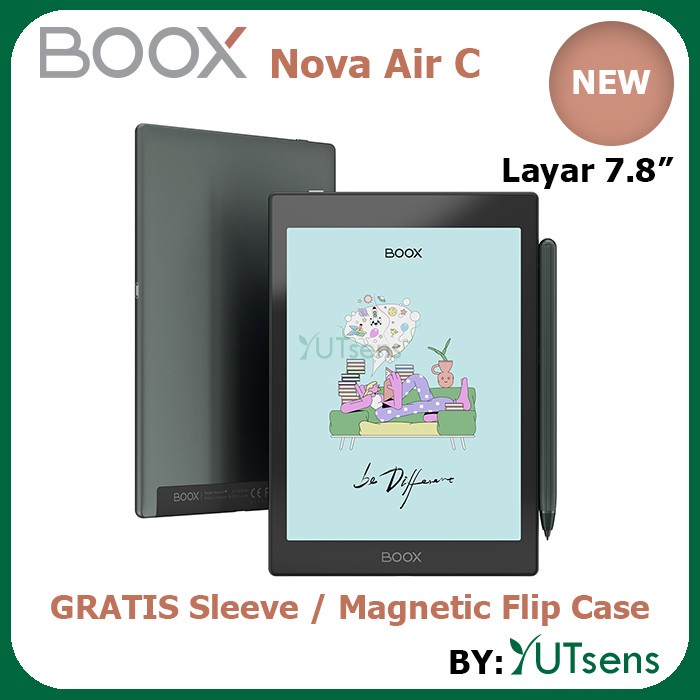 Onyx Boox Nova Air C 7.8 Inch Octa Core Android 11 E Ink Reader