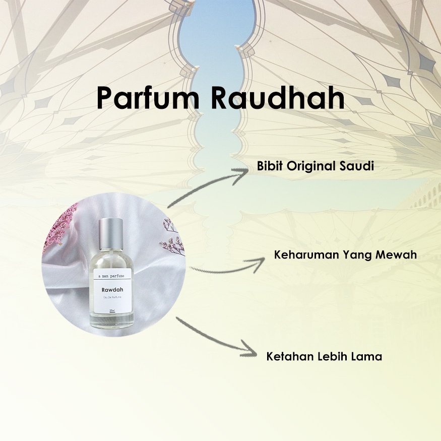 Parfum Raudhah 35ml Parfume Rawdah Arabian