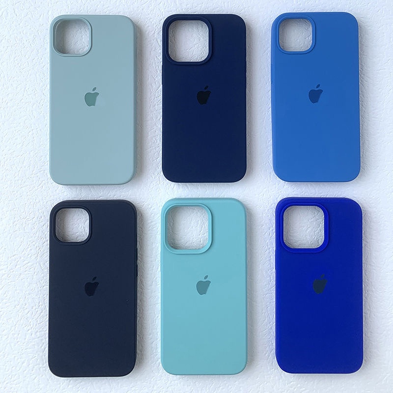 iPhone 11 12 Case Silicone Premium Full Cover Silikon Tebal Lembut Colorful