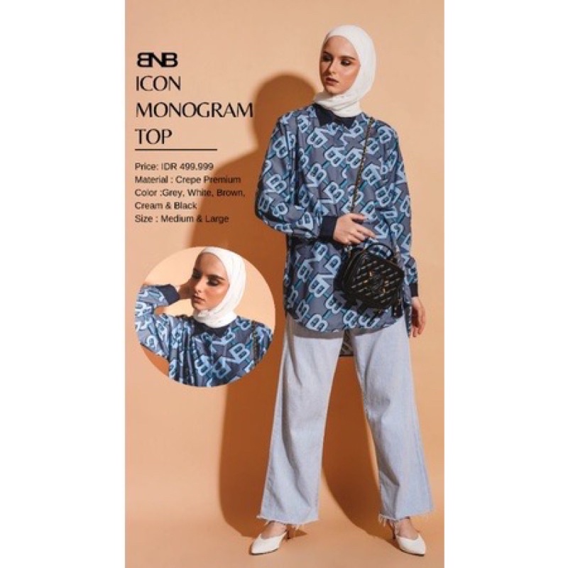 Brand No Brand Preloved (Icon monogram Top)