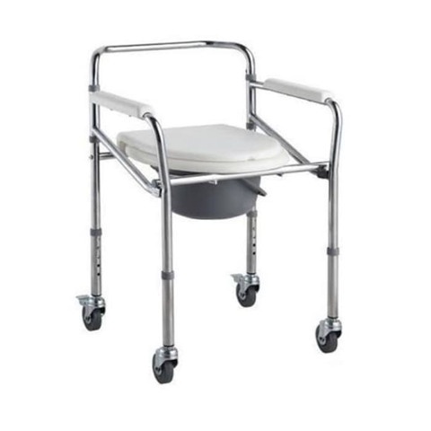 Kursi BAB Commode Chair + Roda / Kursi BAB Beroda