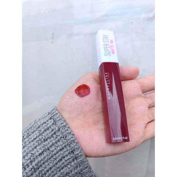 [ ECER ] MAYBELINE LIPCREAM SUPER STAY F8128