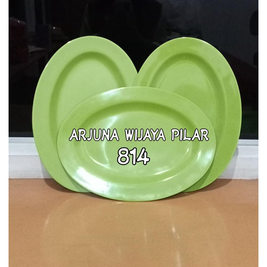 Piring Melamin Saji Oval 812 &amp; 814