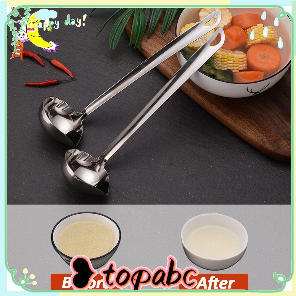 Top Sendok Sup Alat Sendok Sup Sendok Minyak Dapur Oil Skimmer Ladles