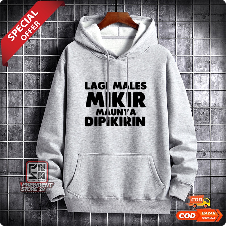 Sweater Hoodie Jumper Kata-kata Unik Unisex Pria Wanita Remaja Dewasa Bahan Tebal Size M L XL XXL / Hoodie Sablon Kata Keren / Hodie Kekinian Kece