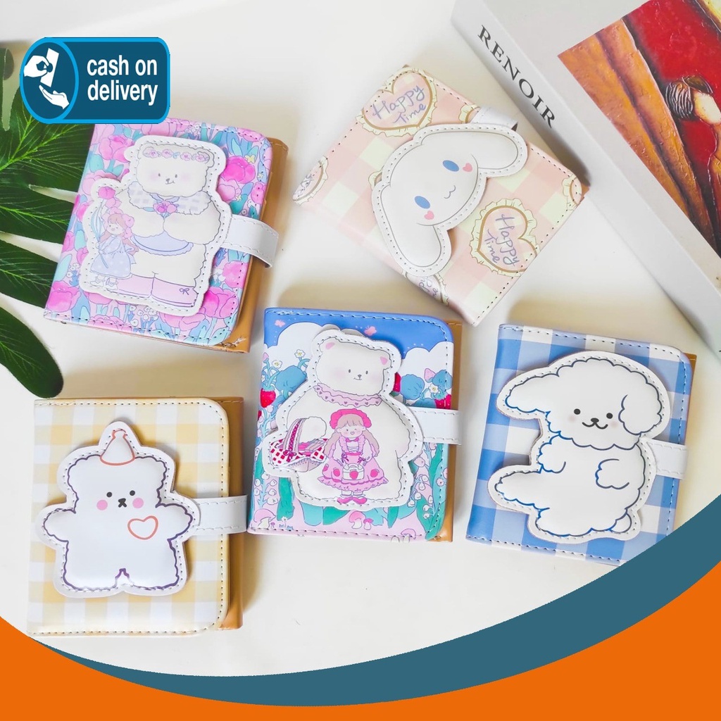 DOMPET LIPAT BERUANG LONELY CLUB WALLET SHIRO CINAMOROLL DOMPET KARAKTER