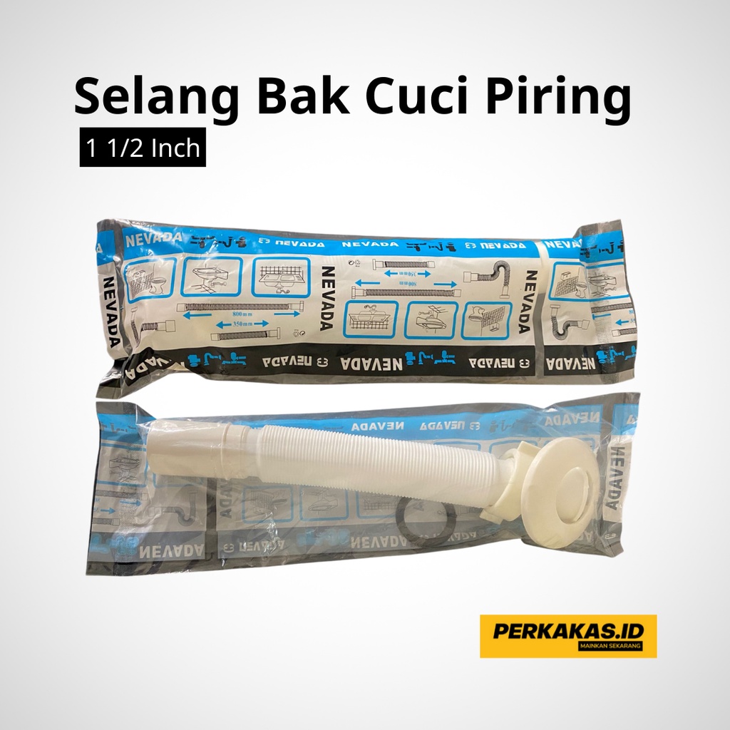 Selang Bak Cuci Piring 1 1/2 Inch 85cm NEVADA