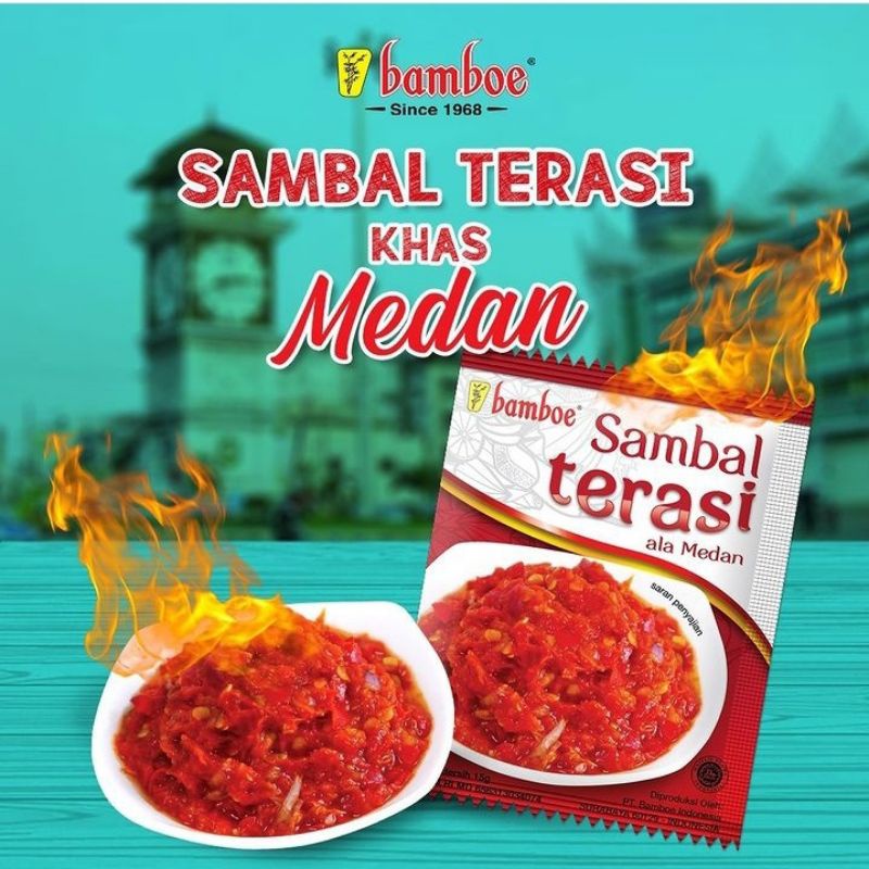 Bamboe Sambal Terasi Sachet Khas Medan