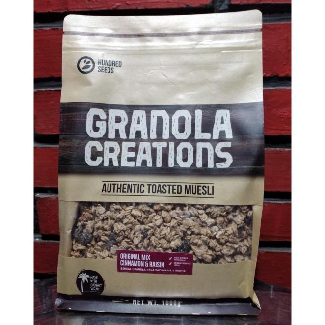 

Granola Creation Cinamon Raisin Kayu Manis 1Kg Menu Sarapan